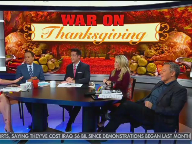 Fox News War on Thanksgiving